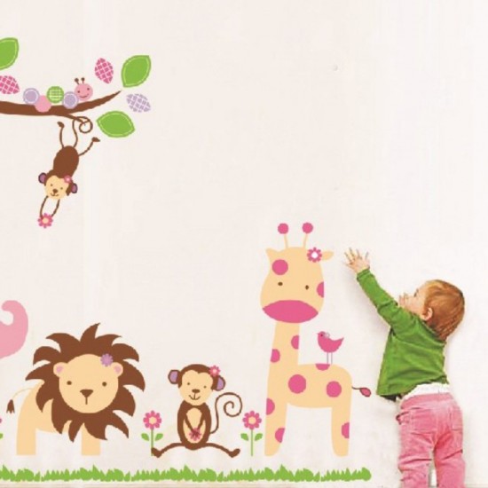 Sticker decorativ,  animalute 120 cm, 106STK