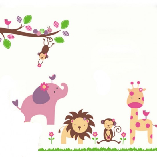 Sticker decorativ,  animalute 120 cm, 106STK