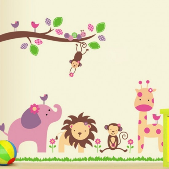 Sticker decorativ,  animalute 120 cm, 106STK