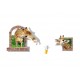 Sticker decorativ, fereastra cu 2 girafe 130 cm, 60STK