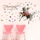 Sticker decorativ, flower fairy 142 cm, 72STK