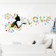 Sticker decorativ,  love 160 cm, 65STK