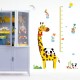 Sticker decorativ, masuratoare cu animalute 150 cm, 77STK