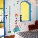 Sticker decorativ, masuratoare cu animalute  153 cm, 123STK