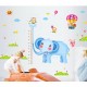 Sticker decorativ, masuratoare cu animalute  230 cm, 110STK
