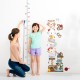 Sticker decorativ, masuratoare cu pisicute 180 cm, 80STK