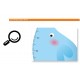 Sticker decorativ, masuratoare in forma de elefant 130 cm, 115STK