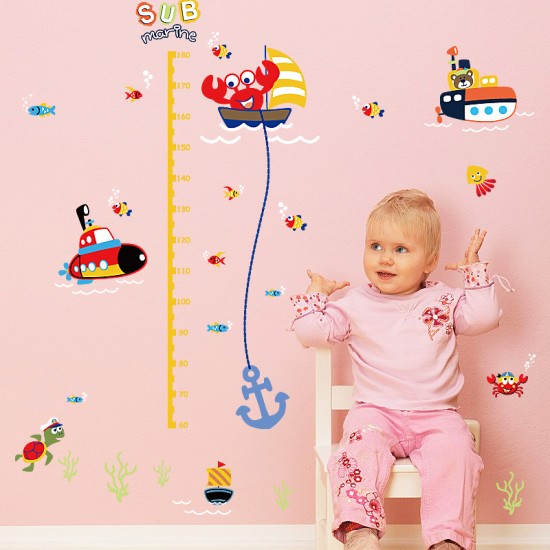 Sticker decorativ, masuratoare submarine 150 cm, 124STK Sticker decorativ, masuratoare submarine 150 cm, 124STK