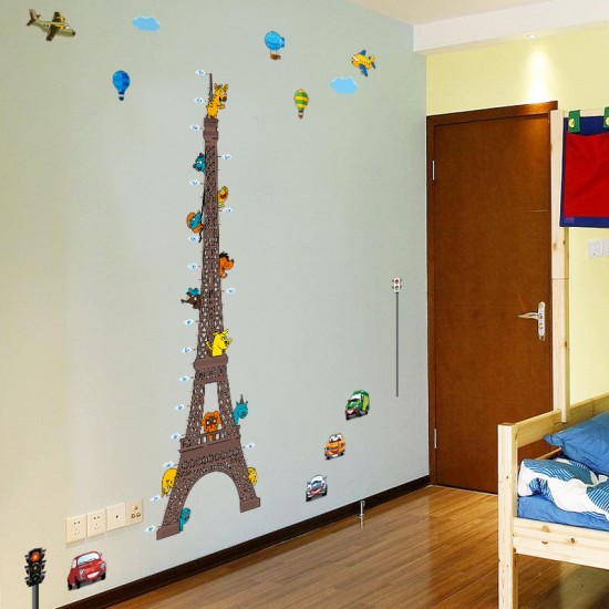 Sticker decorativ, masuratoare turnul Eiffel 210 cm, 120STK