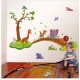 Sticker decorativ , podul cu animalute 135 cm, 96STK