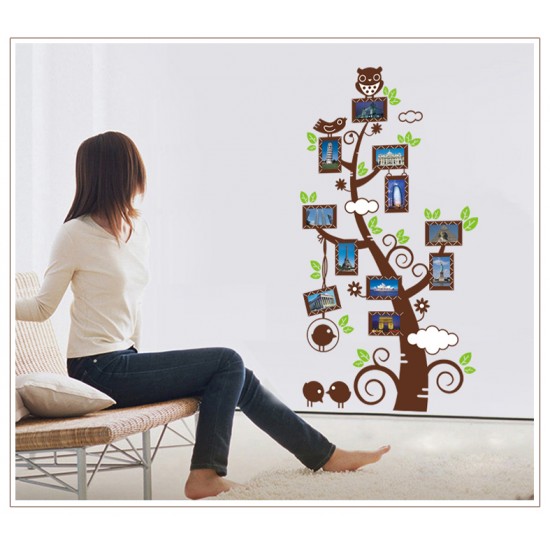 Sticker decorativ, pom cu 11 rame foto 110 cm, 114STK