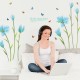 Sticker decorativ, summer flower 185 cm, 73STK