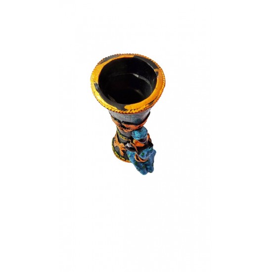 Vaza decorativa, Africana, 20 cm, FT3