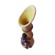 Vaza decorativa, Africana, 38 cm, 338IZ