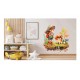 Sticker decorativ, Fetita si Catelul, Multicolor, 64 cm, 1294STK