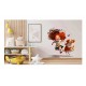 Sticker decorativ, Fetita si Catelul, Portocaliu, 65 cm, 1294STK-1 Sticker decorativ, Fetita si Catelul, Portocaliu, 65 cm, 1294STK-1