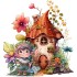 Sticker decorativ, Baiat, Multicolor, 65 cm, 1297STK-4