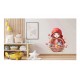 Sticker decorativ, Scufita Rosie, Rosu, 73 cm, 1298STK-4