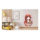 Sticker decorativ, Scufita Rosie, Rosu, 76 cm, 1298STK-5
