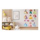 Sticker decorativ, Printese, Albastru, 90 cm, 1300STK Sticker decorativ, Printese, Albastru, 90 cm, 1300STK