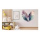 Sticker decorativ, Aripi, Verde, 60 cm, 1303STK-10 Sticker decorativ, Aripi, Verde, 60 cm, 1303STK-10