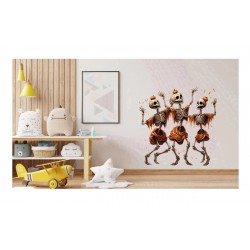 Sticker decorativ, Halloween, Waterproof, Portocaliu, 61 cm, 1306STK-11
