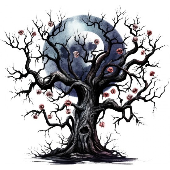 Sticker decorativ, Halloween, Waterproof, Negru, 60 cm, 1306STK-16 Sticker decorativ, Halloween, Waterproof, Negru, 60 cm, 1306STK-16