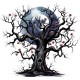 Sticker decorativ, Halloween, Waterproof, Negru, 60 cm, 1306STK-16 Sticker decorativ, Halloween, Waterproof, Negru, 60 cm, 1306STK-16
