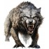 Sticker decorativ, Horror, Luo, Waterproof, Gri, 67 cm, 1306STK-4