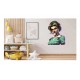 Sticker decorativ, Zombie, Waterproof, Verde, 87 cm, 1306STK-9