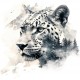 Sticker decorativ, Jaguar, Negru, 60 cm, 1307STK-9 Sticker decorativ, Jaguar, Negru, 60 cm, 1307STK-9