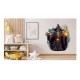 Sticker decorativ, Halloween, Negru, 70 cm, 1308STK-5