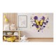 Sticker decorativ Fluture, Galben, 60 cm, 1316STK-3
