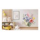 Sticker decorativ, Flori Salbatice, Multicolor, 63 cm, 1319STK-8
