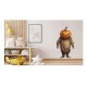 Sticker decorativ, Horror, Portocaliu, 90 cm, 1321STK-11 Sticker decorativ, Horror, Portocaliu, 90 cm, 1321STK-11