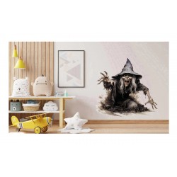 Sticker decorativ, Horror, Negru, 61 cm, 1321STK-9