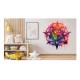 Sticker decorativ, Stea, Multicolor, 61 cm, 1328STK-1 Sticker decorativ, Stea, Multicolor, 61 cm, 1328STK-1