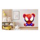 Sticker decorativ, Ursulet, Rosu, 61 cm, 1330STK Sticker decorativ, Ursulet, Rosu, 61 cm, 1330STK