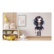 Sticker decorativ, Printesa Rock, Negru, 84 cm, 1331STK-10