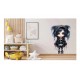 Sticker decorativ, Printesa Rock, Negru, 90 cm, 1331STK-4