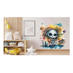 Sticker decorativ, Halloween, Galben, 61 cm, 1334STK-2 Sticker decorativ, Halloween, Galben, 61 cm, 1334STK-2
