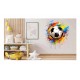 Sticker decorativ, Mingie Fotbal, Alb, 72 cm, 1335STK-16 Sticker decorativ, Mingie Fotbal, Alb, 72 cm, 1335STK-16