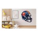 Sticker decorativ, Casca Hochei, Albastru, 66  cm, 1335STK-17