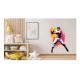 Sticker decorativ, Jucator Baseball, Alb, 79 cm, 1335STK-2 Sticker decorativ, Jucator Baseball, Alb, 79 cm, 1335STK-2