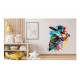 Sticker decorativ, Jucator Baseball, Multicolor, 79 cm, 1335STK-4 Sticker decorativ, Jucator Baseball, Multicolor, 79 cm, 1335STK-4