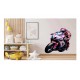 Sticker decorativ, Motocicleta, Multicolor, 77 cm, 1336STK-4