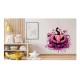 Sticker decorativ, Halloween, Roz, 67 cm, 1337STK-4