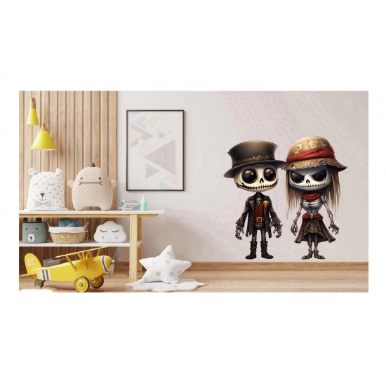 Sticker decorativ, Halloween, Negru, 66 cm, 1337STK-5 Sticker decorativ, Halloween, Negru, 66 cm, 1337STK-5