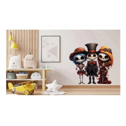 Sticker decorativ, Halloween, Multicolor, 61 cm, 1337STK-7