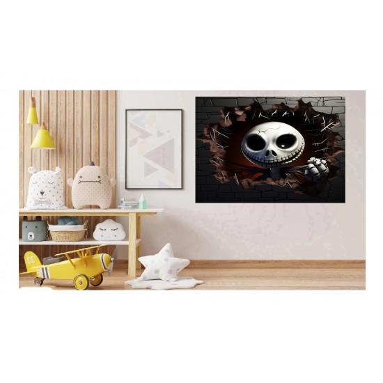 Sticker decorativ, Halloween, Gri, 68 cm, 1340STK-3 Sticker decorativ, Halloween, Gri, 68 cm, 1340STK-3